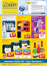 Netto Marken-Discount Prospekt für Gummersbach mit 2 Seiten Netto Marken-Discount Prospekt für Gummersbach: "DER ORT, AN DEM DU IMMER AUSGEZEICHNETE PREISE FINDEST.", 2 Seiten, 15.12.2025 - 20.12.2025