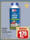 Frische Konditorsahne im Angebot bei REWE in Oldenburg Frische Konditorsahne Angebote von Hansano bei REWE Oldenburg für 1,79 €