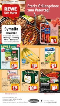 REWE Prospekt Dein Markt mit 29 Seiten