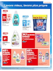 Promos Adoucissant dans le catalogue "Cap sur le blanc" de Auchan Hypermarché à la page 35