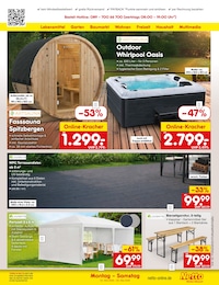 Netto Marken-Discount Zelt im Prospekt 