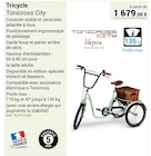 Tricycle - Tonicroos City en promo chez Technicien de Santé Tricycle - Tonicroos City dans le catalogue Technicien de Santé