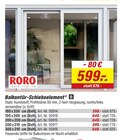 Balkontür-Schiebeelement 180 x 200 cm von RORO im aktuellen toom Baumarkt Prospekt