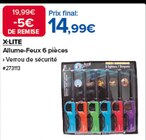 Allume-feux 6 pièces - X-LITE en promo chez Costco Sucy-en-Brie à 14,99 €