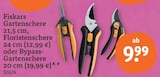Gartenschere im tegut Prospekt Gartenschere von Fiskars im aktuellen tegut Prospekt für 9,99 €
