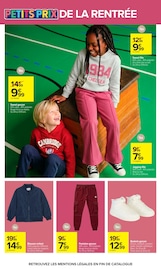 Chaussures en promo dans le catalogue Carrefour à la page 44