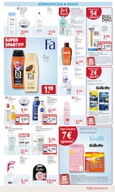 Gillette im Rossmann Prospekt in Bensheim Aktueller Rossmann Prospekt mit Gillette, "Mein Drogeriemarkt", Seite 15