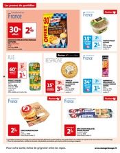 Promos Baguette dans le catalogue "Auchan" de Auchan Hypermarché à la page 38