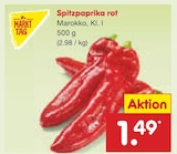 Aktuelles Spitzpaprika rot Angebot bei Netto Marken-Discount in Leverkusen ab 1,49 €