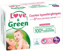 Couches hypoallergéniques taille 4+ bio - E.Leclerc à Saint-Étienne Couches hypoallergéniques taille 4+ bio en promo chez E.Leclerc Saint-Étienne à 11,83 €