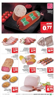 Wurst im Marktkauf Prospekt "GANZ GROSS in kleinsten Preisen!" mit 46 Seiten (Fürth)