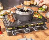 Raclette-Fondue Kombination 2-in-1 von Severin im aktuellen Segmüller Prospekt für 59,99 €