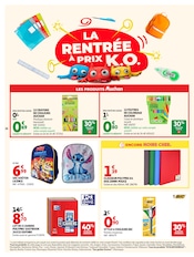 Promos Fournitures Scolaires dans le catalogue "LES TOPS" de Auchan Hypermarché Fournitures Scolaires en promo dans le catalogue Auchan Hypermarché à la page 26