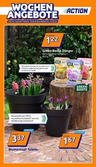 Blumentopf im Action Prospekt "Wochenangebote" mit 30 Seiten (Wuppertal)