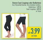 Damen Capri-Leggings oder Radlerhose im diska Prospekt Damen Capri-Leggings oder Radlerhose von im aktuellen diska Prospekt für 3,99 €