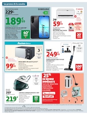 Promos Aspirateur dans le catalogue "LE GOÛT DU RÉCONFORT" de Auchan Hypermarché à la page 62 Promos Aspirateur dans le catalogue "LE GOÛT DU RÉCONFORT" de Auchan Hypermarché à la page 62