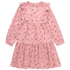 Mädchen Kleid mit Blumen-Allover Angebote bei Ernstings family Erftstadt für 12,99 €