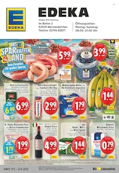 Aktueller EDEKA Prospekt mit Rotwein, "Aktuelle Angebote", Seite 1