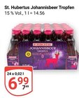 Johannisbeer Tropfen Angebote von St. Hubertus bei GLOBUS Nettetal für 6,99 €