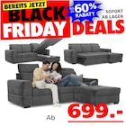 Clyde Ecksofa bei Seats and Sofas im Bochum Prospekt für 699,00 €