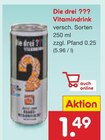Die drei ??? Vitamindrink für 1,49 € bei Netto Marken-Discount im Angebot Die drei ??? Vitamindrink im aktuellen Netto Marken-Discount Prospekt