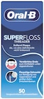 Superfloss Zahnseide von Oral-B für 4,49 € bei Rossmann im Angebot Superfloss Zahnseide von Oral-B im aktuellen Rossmann Prospekt