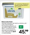 Lehm-Farbe Angebote von Natura bei BayWa Bau- und Gartenmärkte Ansbach für 45,99 €