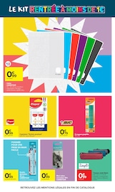 Promos Fournitures Scolaires dans le catalogue "L'ÉTÉ À LA PLAGE, LA RENTRÉE À LA PAGE." de Carrefour Market Fournitures Scolaires en promo dans le catalogue Carrefour Market à la page 11