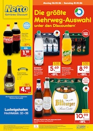 Netto Marken-Discount Prospekt für Mannheim mit 2 Seiten Netto Marken-Discount Prospekt "DER ORT, AN DEM DU IMMER AUSGEZEICHNETE PREISE FINDEST." für Mannheim, 2 Seiten, 26.10.2026 - 31.10.2026