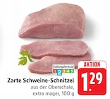EDEKA Appenweier - Zarte Schweine-Schnitzel Angebot im Prospekt Zarte Schweine-Schnitzel bei EDEKA im Appenweier Prospekt für 1,29 €
