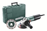 Meuleuse d’angle 125 mm + 1 disque diamant - metabo à 79,90 € dans le catalogue Gedimat