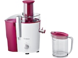MES25C0 Entsafter 700 Watt, Weiß/Pink von BOSCH im aktuellen MediaMarkt Saturn Prospekt für 112,99 €