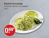 Frischer Krautsalat im V-Markt Prospekt Frischer Krautsalat von  im aktuellen V-Markt Prospekt für 0,69 €