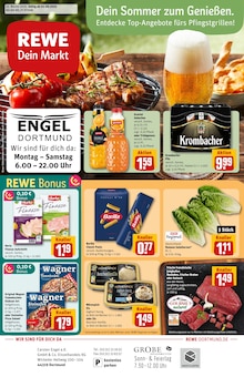 Aktueller REWE Prospekt "Dein Markt" für Dortmund Aktueller REWE Prospekt für Dortmund mit Seiten