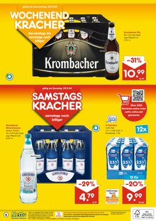 Krombacher im Netto Marken-Discount Prospekt "DER ORT, AN DEM DU IMMER AUSGEZEICHNETE PREISE FINDEST." mit 6 Seiten (Hückelhoven)