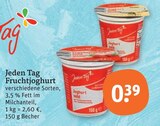 Fruchtjoghurt von Jeden Tag im aktuellen tegut Prospekt für 0,39 €