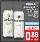 Aktuelle Krombacher Angebote bei E center in Ahlen Aktuelles Pils Angebot bei E center in Ahlen ab 0,88 €