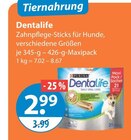 Zahnpflege-Sticks für Hunde von Dentalife im aktuellen V-Markt Prospekt für 2,99 €