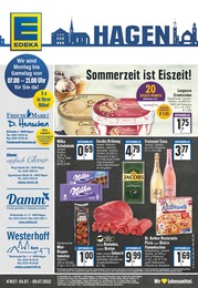 EDEKA Prospekt für Hagen mit 24 Seiten EDEKA Prospekt für Hagen: "Aktuelle Angebote", 24 Seiten, 04.07.2022 - 09.07.2022