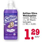 Ultra Weichspüler Angebote von Softlan bei E center Rastatt für 1,29 €