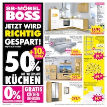 SB Möbel Boss Prospekt für Mölln mit 12 Seiten SB Möbel Boss Prospekt für Mölln: "JETZT WIRD RICHTIG GESPART!", 12 Seiten, 25.10.2025 - 31.10.2025