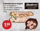 Kalbsleberwurst-Kugeln Angebote von Bedford bei V-Markt München für 1,99 €