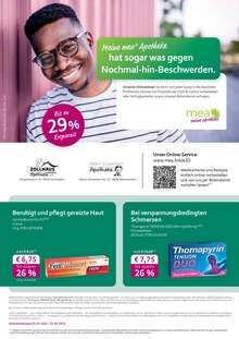 mea - meine apotheke Mönchweiler Prospekt der aktuellen Woche, gültig von 01.05.2023 bis 31.05.2023 Aktueller mea - meine apotheke Mönchweiler Prospekt "Unsere Mai-Angebote" mit 4 Seiten