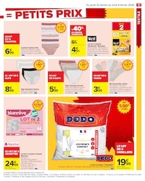Offre Dodo dans le catalogue Carrefour du moment à la page 43