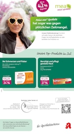Aktueller mea - meine apotheke Apotheke Prospekt in Ziemetshausen und Umgebung, "Unsere Juli-Angebote" mit 4 Seiten, 01.07.2025 - 31.07.2025