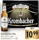 Aktuelle Krombacher Angebote bei E center in Konstanz Aktuelles Pils Angebot bei E center in Konstanz ab 10,99 €