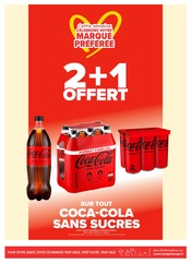 Promos Coca-Cola dans le catalogue "J'peux pas, J'ai promos !" de Carrefour Proximité Coca-Cola en promo dans le catalogue Carrefour Proximité à la page 15