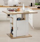 Ilot de cuisine effet bois - 5FIVE - Stokomani à Strasbourg Ilot de cuisine effet bois - 5FIVE en promo chez Stokomani Strasbourg à 79,99 €