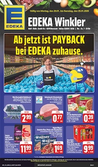 Aktueller EDEKA Prospekt für Bernstadt (Eigen) mit  Seiten