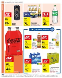 Offre Coca-Cola dans le catalogue Carrefour du moment à la page 36
